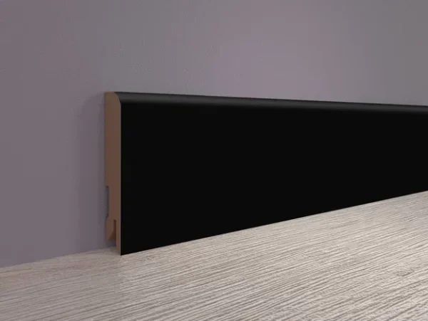 Плинтус MDF Bonkeel 24032 Чёрный Софт (100х16х2400 мм) в Стерлитамаке