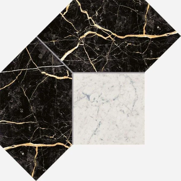 Керамогранит Italon Шарм Экстра Лоран 28,5х21 мозаика Полигон в Стерлитамаке