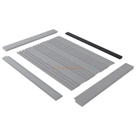 Финишный молдинг LF124B BK114K левый декорированный (31х12х2700мм) в Стерлитамаке