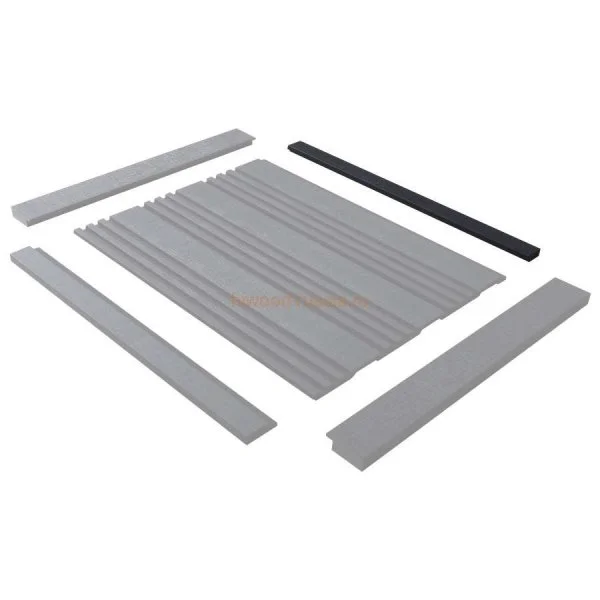 Финишный молдинг LF124B BK114K левый декорированный (31х12х2700мм) в Стерлитамаке