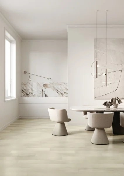 Паркетная доска Quartz Parquet Классик 7 мм Клён Американский Белый 400-56 в Стерлитамаке