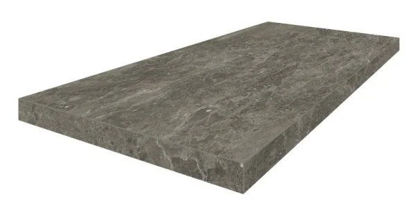 Керамогранит Coliseum Да Винчи Браун Ступень угловая левая (Натуральный, 33х60) в Стерлитамаке