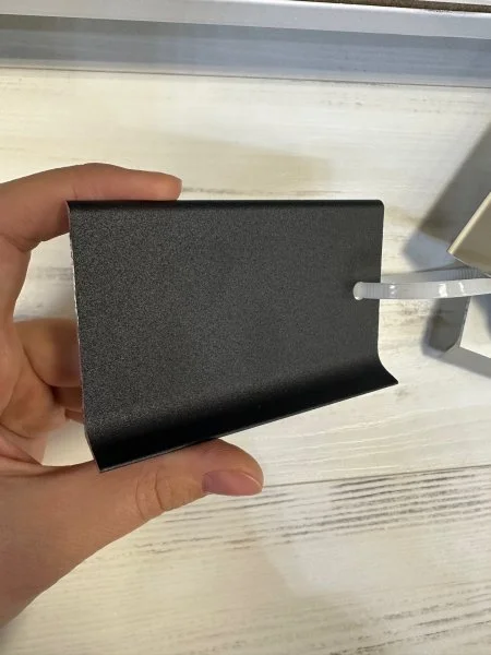 Алюминиевый плинтус Bonkeel ПЛ80 515л Черный (78,5х11,2х2500мм) в Стерлитамаке