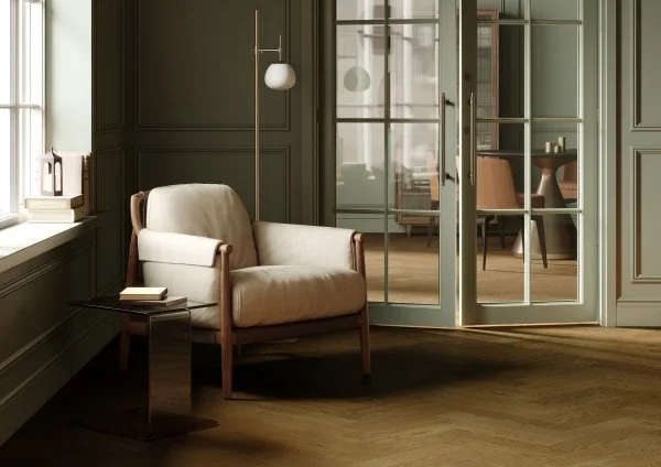 Паркетная доска Quartz Parquet Штучный паркет Дуб Кедровый Латте 44-1258-59 в Стерлитамаке