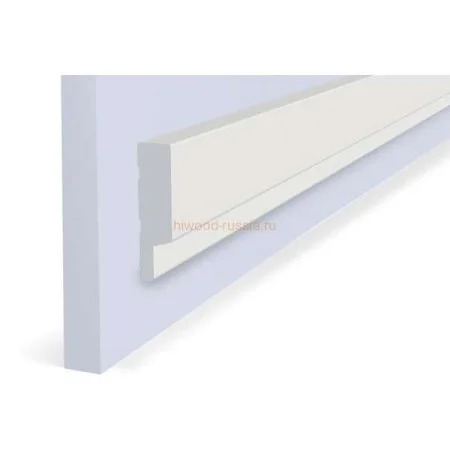 Финишный молдинг LF124A NP правый белый (42х12х2700мм) в Стерлитамаке