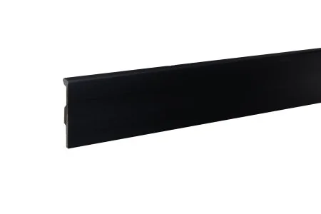 Плинтус дюрополимерный Bonkeel 02 Черный (80х14х2000 мм) в Стерлитамаке
