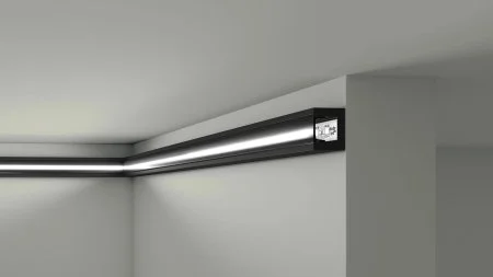 Профиль NMC Wallstyl IL12 Black (25х20х2000мм) в Стерлитамаке