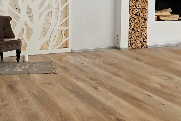 Кварц-виниловая плитка Alpine Floor Premium XL Дуб Природный Изысканный ЕСО 7-6, 8 мм. 43 класс в Стерлитамаке
