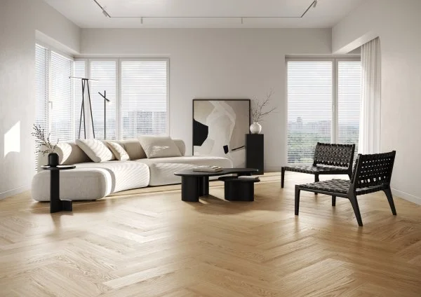 Паркетная доска Quartz Parquet Английская Ёлка Дуб Тоскана 33-407 в Стерлитамаке