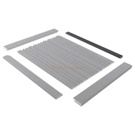 Финишный молдинг LF124B GR3 левый декорированный (31х12х2700мм) в Стерлитамаке