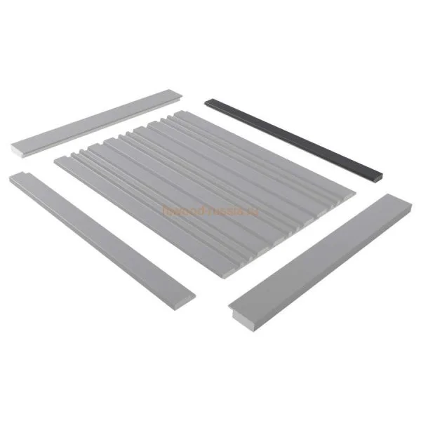 Финишный молдинг LF124B GR3 левый декорированный (31х12х2700мм) в Стерлитамаке