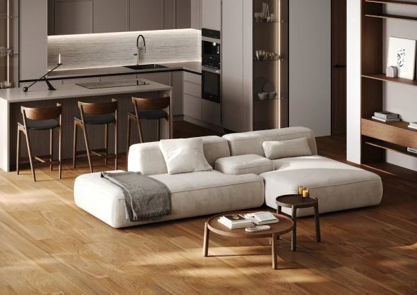 Паркетная доска Quartz Parquet Классик 5 мм Дуссия Африканская 550-63 в Стерлитамаке