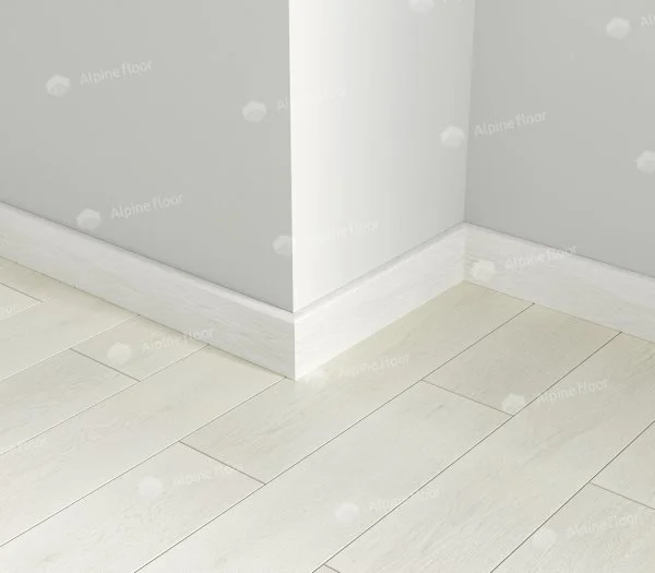 Кварцевый плинтус Alpine Floor Parquet Light 13-0 Белый в Стерлитамаке