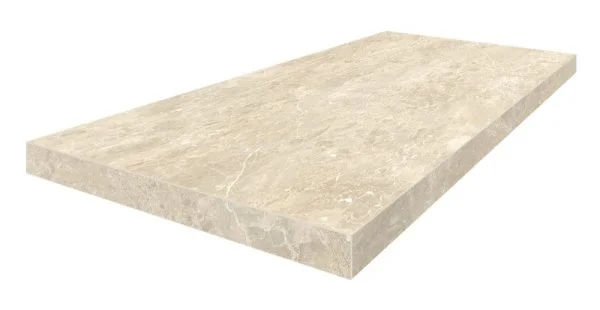 Керамогранит Coliseum Да Винчи Беж Ступень угловая левая (Натуральный, 33х60) в Стерлитамаке