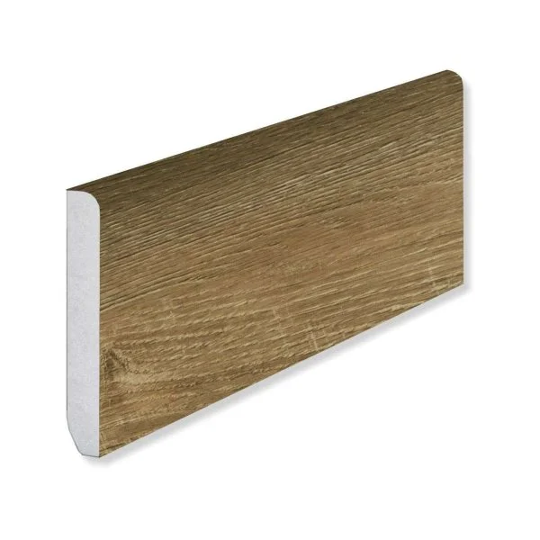 Кварцевый плинтус Fargo 61W921 Дуб Прага градиент 80х11х2200 мм в Стерлитамаке