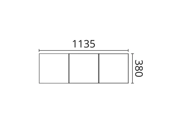 Декоративная панель NMC Arstyl Domino (113.5x38x3.8 см) в Стерлитамаке