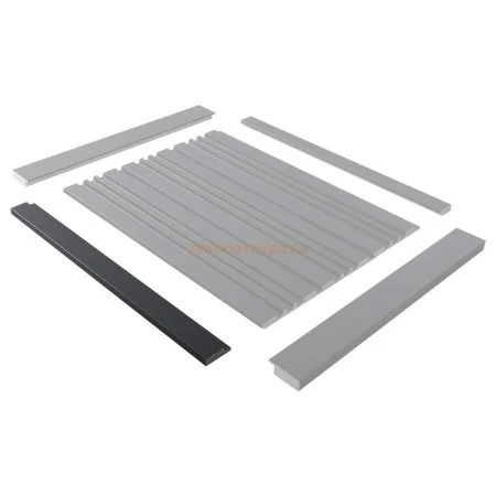 Финишный молдинг LF124A GR3 правый декорированный (42х12х2700мм) в Стерлитамаке