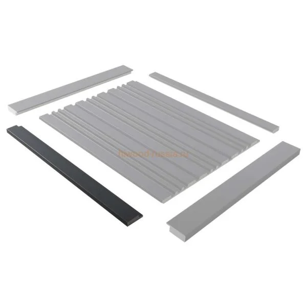 Финишный молдинг LF124A GR3 правый декорированный (42х12х2700мм) в Стерлитамаке