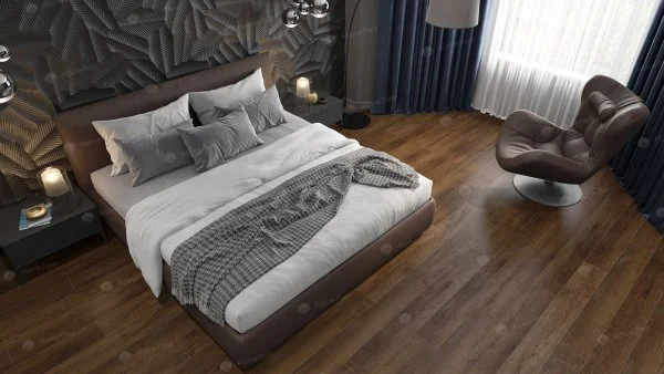 Кварц-виниловая плитка Alpine Floor Premium XL Дуб Шоколадный ЕСО 7-18, 8 мм. 43 класс в Стерлитамаке