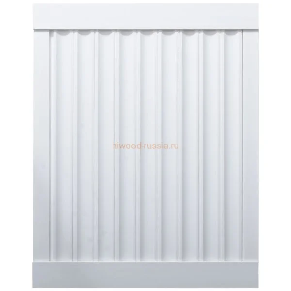 Финишный молдинг LF124A NP правый белый (42х12х2700мм) в Стерлитамаке