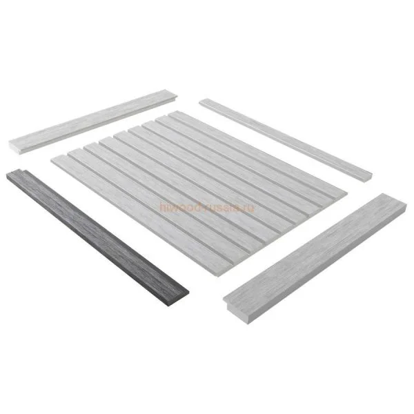 Финишный молдинг LF124A GN68 правый декорированный (42х12х2700мм) в Стерлитамаке