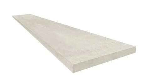 Керамогранит Coliseum Экспо Уайт Ступень угловая правая (Натуральный, 33х60) в Стерлитамаке