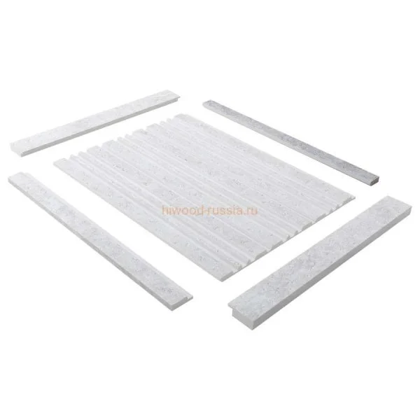 Финишный молдинг LF124B W50 левый декорированный (31х12х2700мм) в Стерлитамаке