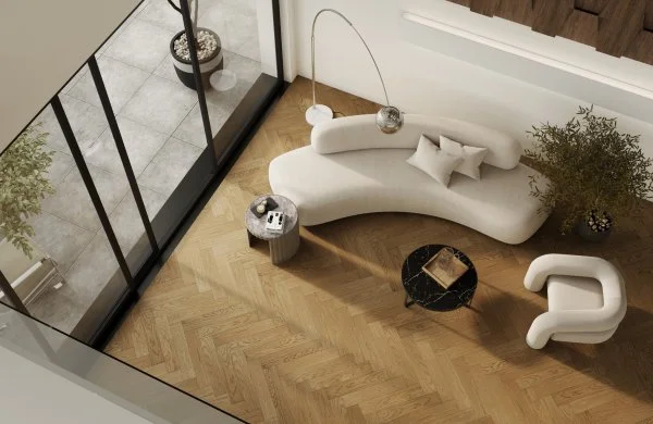 Паркетная доска Quartz Parquet Английская Ёлка Дуб Рустикальный 33-410 в Стерлитамаке