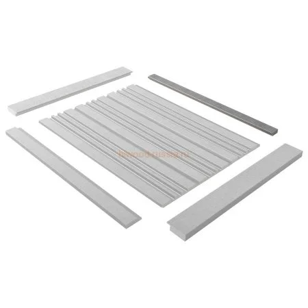 Финишный молдинг LF124B S339S левый декорированный (31х12х2700мм) в Стерлитамаке