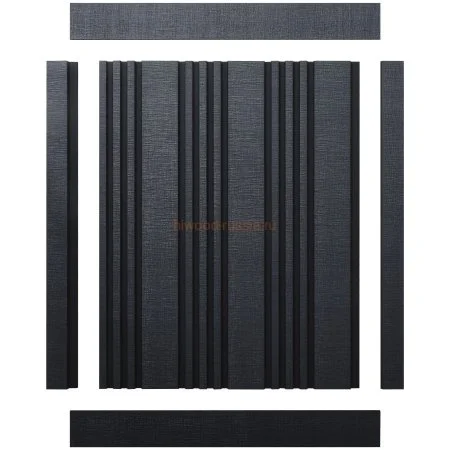 Финишный молдинг LF124B BK114K левый декорированный (31х12х2700мм) в Стерлитамаке