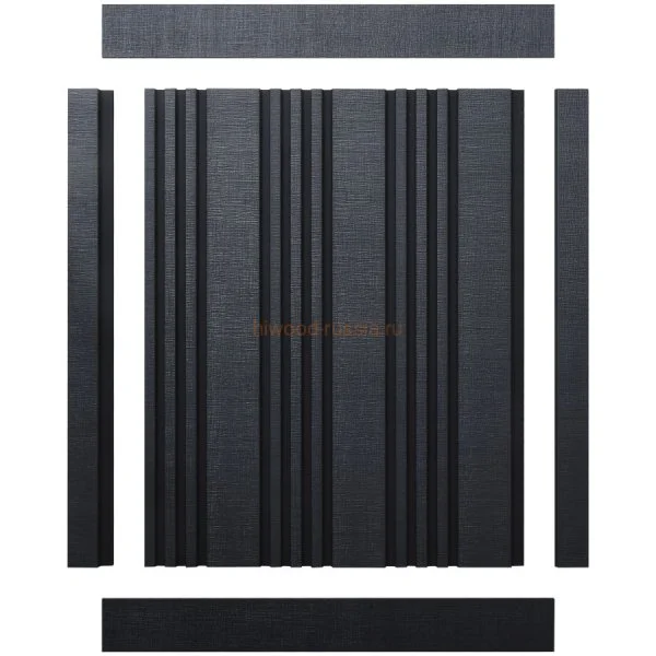 Финишный молдинг LF124B BK114K левый декорированный (31х12х2700мм) в Стерлитамаке