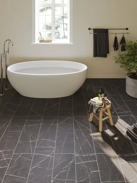 Ламинат Egger PRO 8/33 4V Large Aqua+ Камень Пьетра Гриджиа чёрный EPL246 в Стерлитамаке