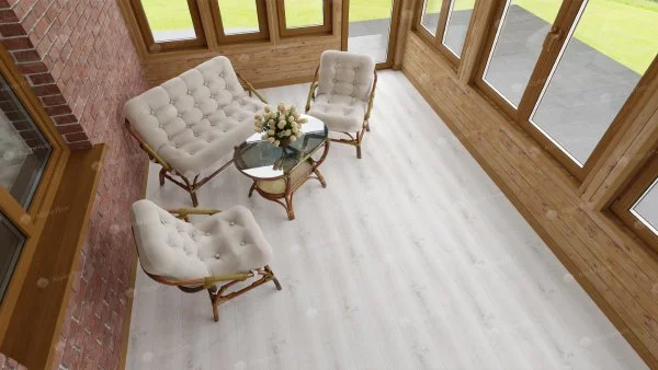 Каменно-полимерная плитка Alpine Floor Classic Дуб Выбеленный ECO 182-8, 4мм 43 класс в Стерлитамаке