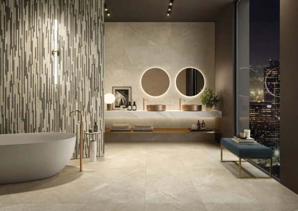 Керамогранит Italon Метрополис Вставка Стрип Ворм 26х75 (Натуральная) в Стерлитамаке