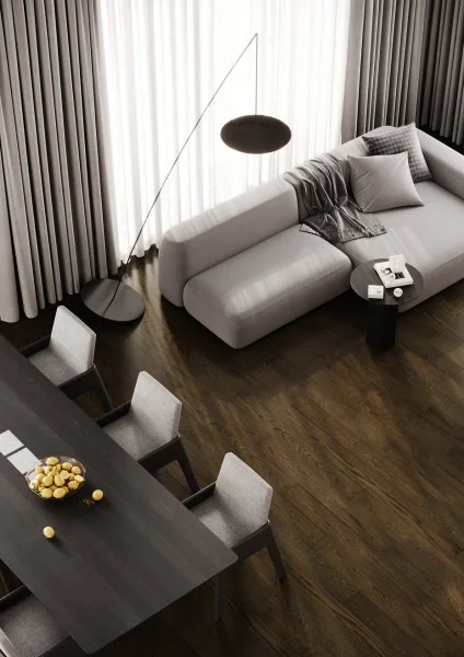 Паркетная доска Quartz Parquet Классик 5 мм Дуб Брауни 413 в Стерлитамаке