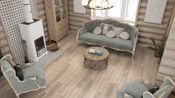 Каменно-полимерная плитка Alpine Floor Real Wood Дуб Натуральный ECO 2-5, 6 мм 43 класс в Стерлитамаке