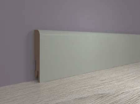 Плинтус MDF Bonkeel 24062 Айс Грей (80х16х2400 мм) в Стерлитамаке