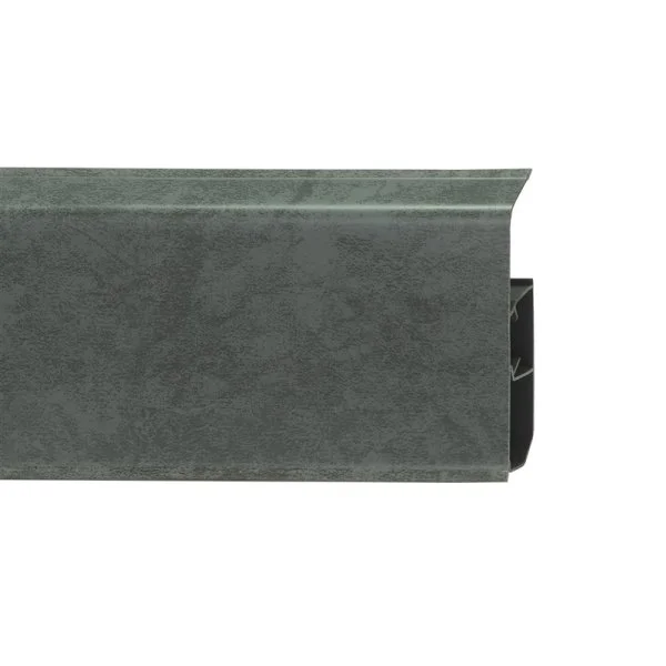 Пластиковый плинтус Royce №340 Мрамор Тёмный (80х24х2200мм) в Стерлитамаке