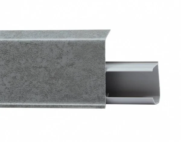 Пластиковый плинтус Royce №551 Грей (55х23х2200мм) в Стерлитамаке