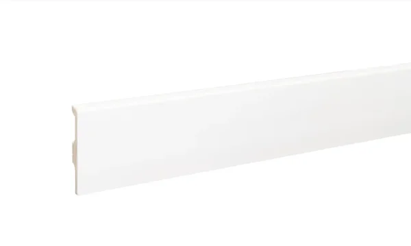 Плинтус дюрополимерный Bonkeel 01 Белый (80х14х2000 мм) в Стерлитамаке