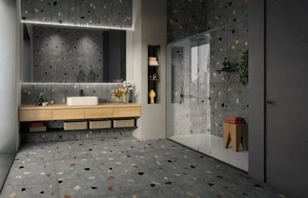 Керамогранит Coliseum Палладио Блэк 60х120 (Натуральный и Реттифицированный) в Стерлитамаке