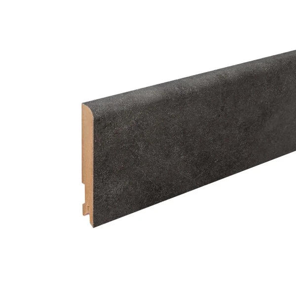 Плинтус MDF Bonkeel 24064 Бетон Лофт Графит (100х16х2400 мм) в Стерлитамаке