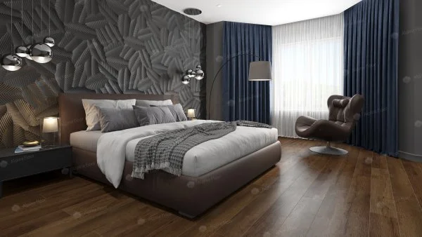 Кварц-виниловая плитка Alpine Floor Premium XL Дуб Шоколадный ЕСО 7-18, 8 мм. 43 класс в Стерлитамаке