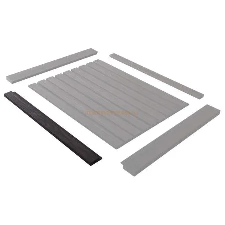 Финишный молдинг LF124A BR395 правый декорированный (42х12х2700мм) в Стерлитамаке