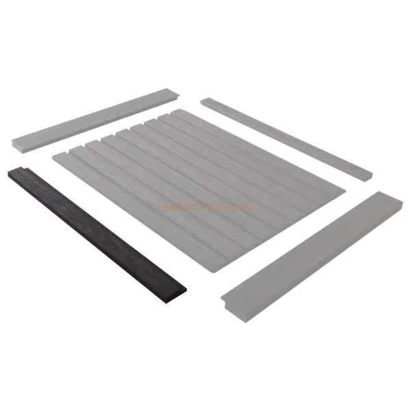 Финишный молдинг LF124A BR395 правый декорированный (42х12х2700мм) в Стерлитамаке