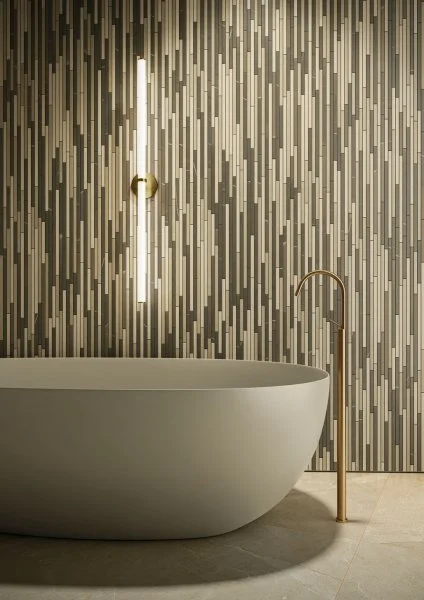 Керамогранит Italon Метрополис Вставка Стрип Ворм 26х75 (Натуральная) в Стерлитамаке