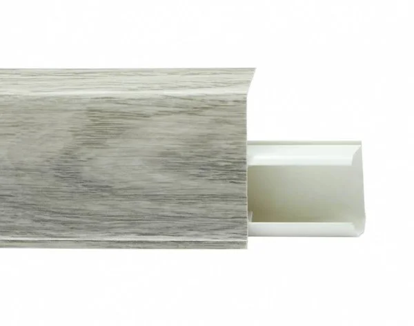 Пластиковый плинтус Royce №549 Дуб Альба (55х23х2200мм) в Стерлитамаке