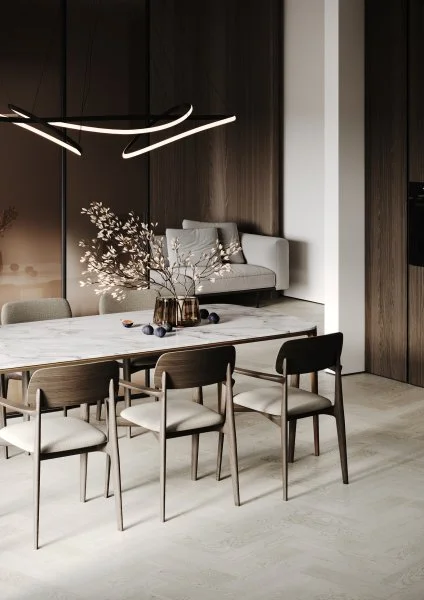 Паркетная доска Quartz Parquet Штучный паркет Дуб Скандинавский 44-1258-57 в Стерлитамаке