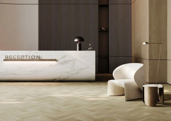 Кварц-виниловая плитка Fargo Herringbone 44-653-41 Дуб Атлантик в Стерлитамаке