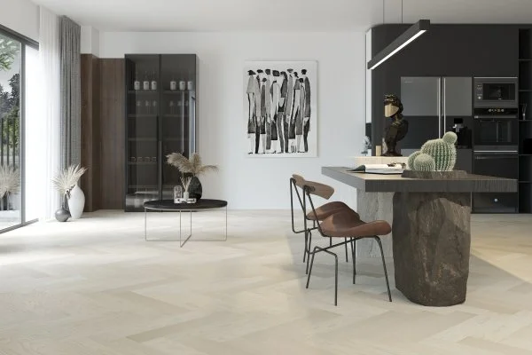 Паркетная доска Quartz Parquet Английская Ёлка Дуб Песочный 33-408 в Стерлитамаке